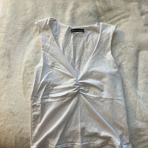 Brandy Melville, white tank